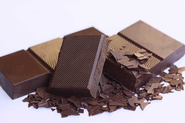 dark chocolate - bitter in taste